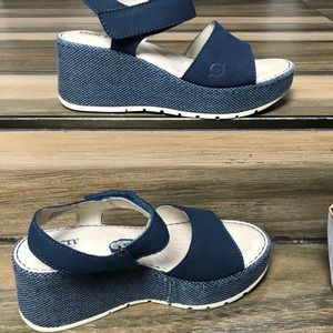 🎁Born Platform Ankle Strap Sandal